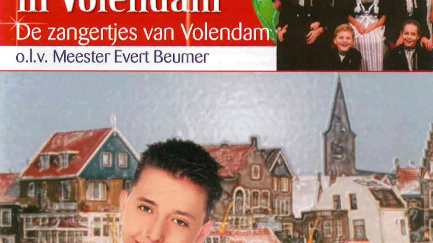Kerst In Volendam background
