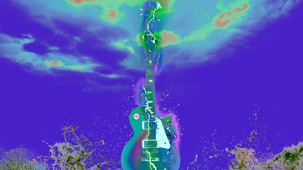 BLUE - Remixes background