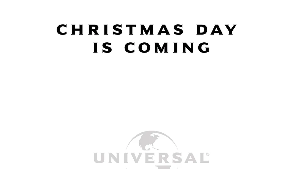 Christmasday Is Coming background
