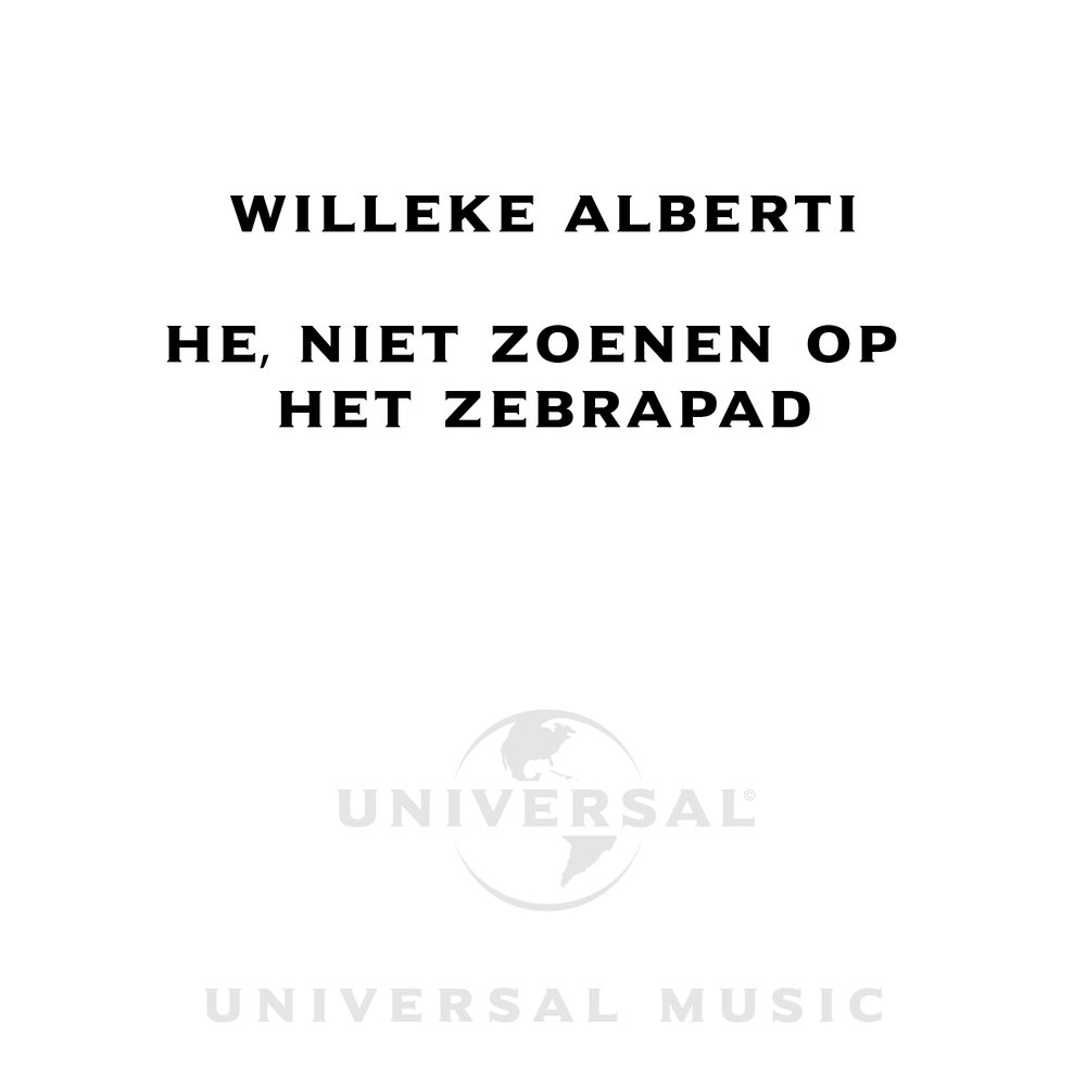 He, Niet Zoenen Op Het Zebrapad