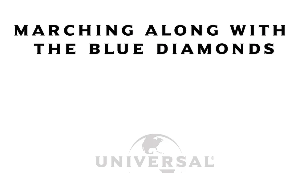 Marching Along With The Blue Diamonds background
