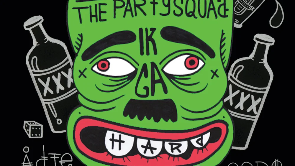 Ik Ga Hard background