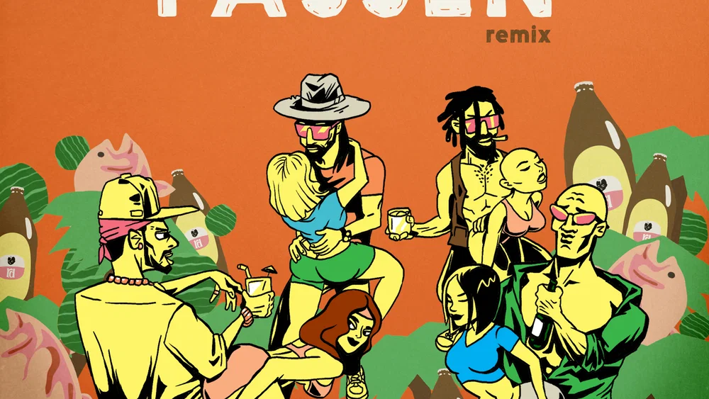 Fassen - Remix background
