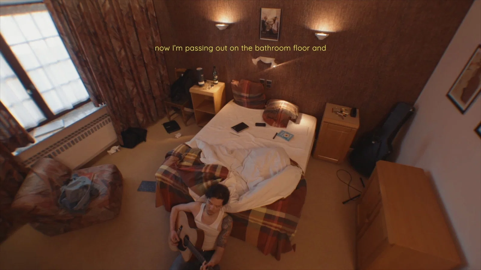 Bad Part Of Town - Lyric Video background