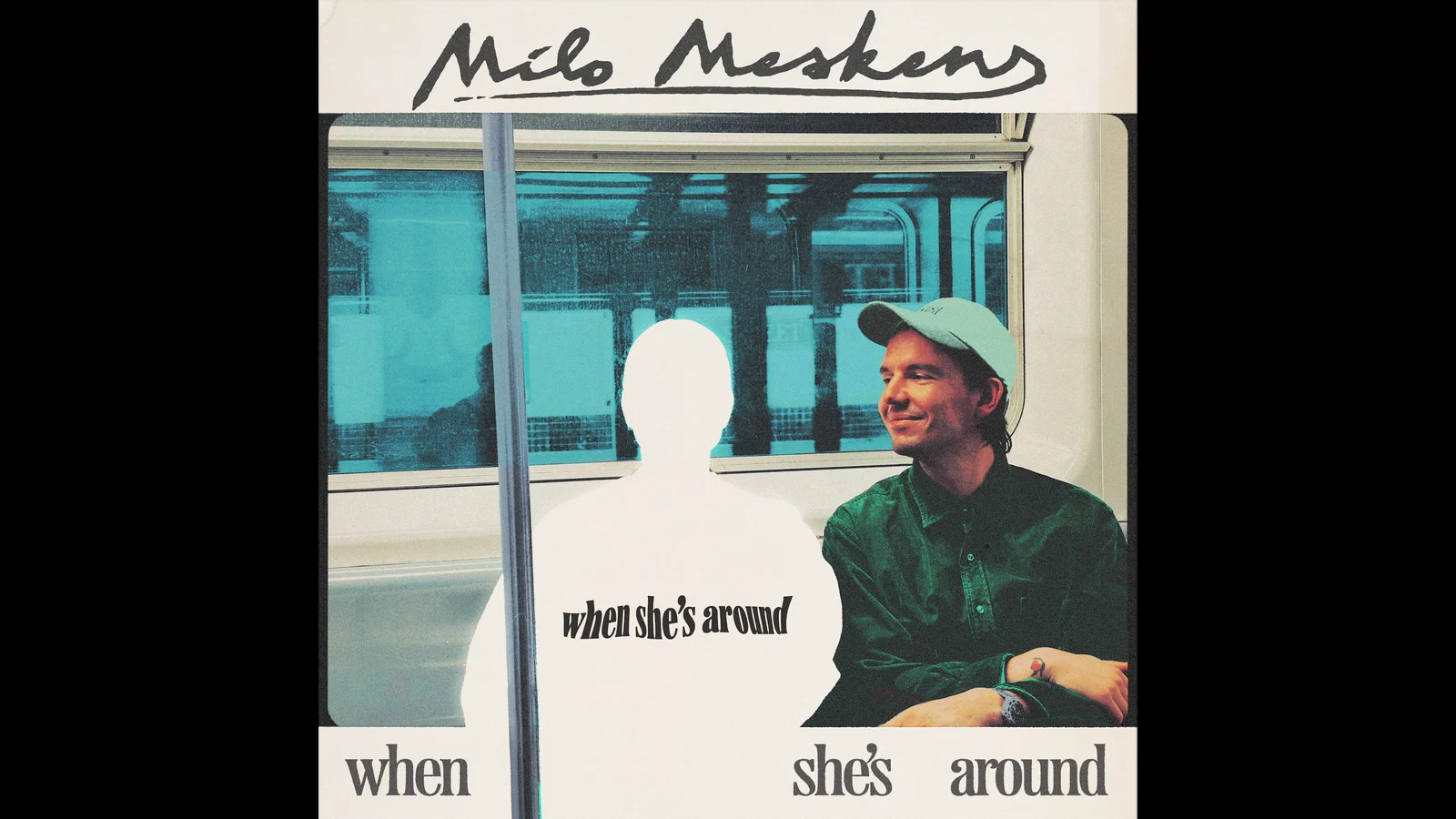 When She’s Around - Lyric Video background