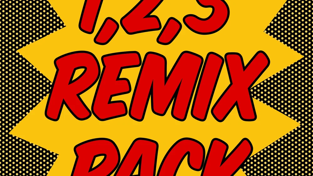 1, 2, 3 - Remixes background