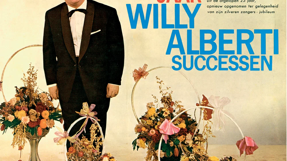 25 Jaar Willy Alberti Successen background