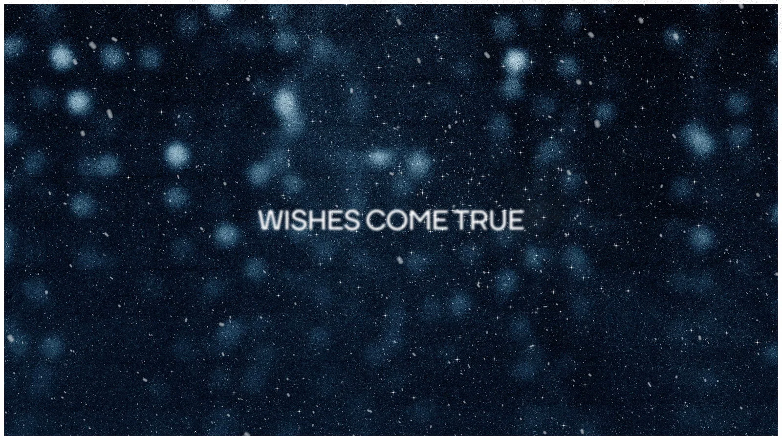 Wishes Come True - Lyric Video background