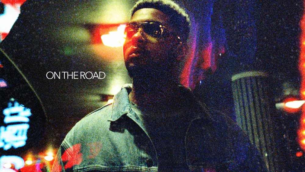 on the road background