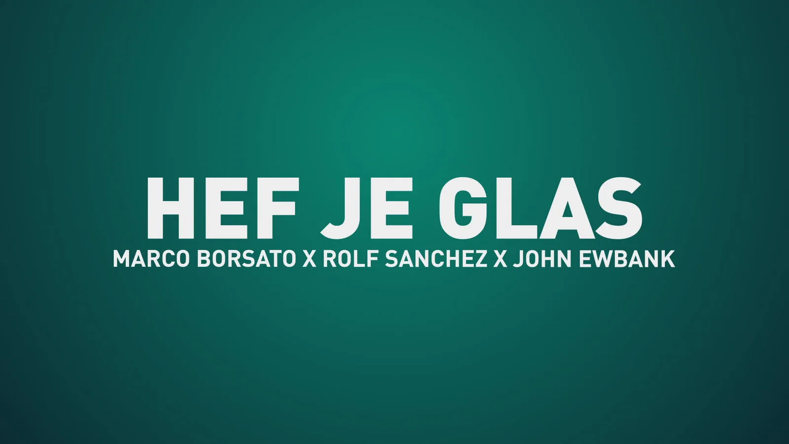 Hef Je Glas - Lyric Video background