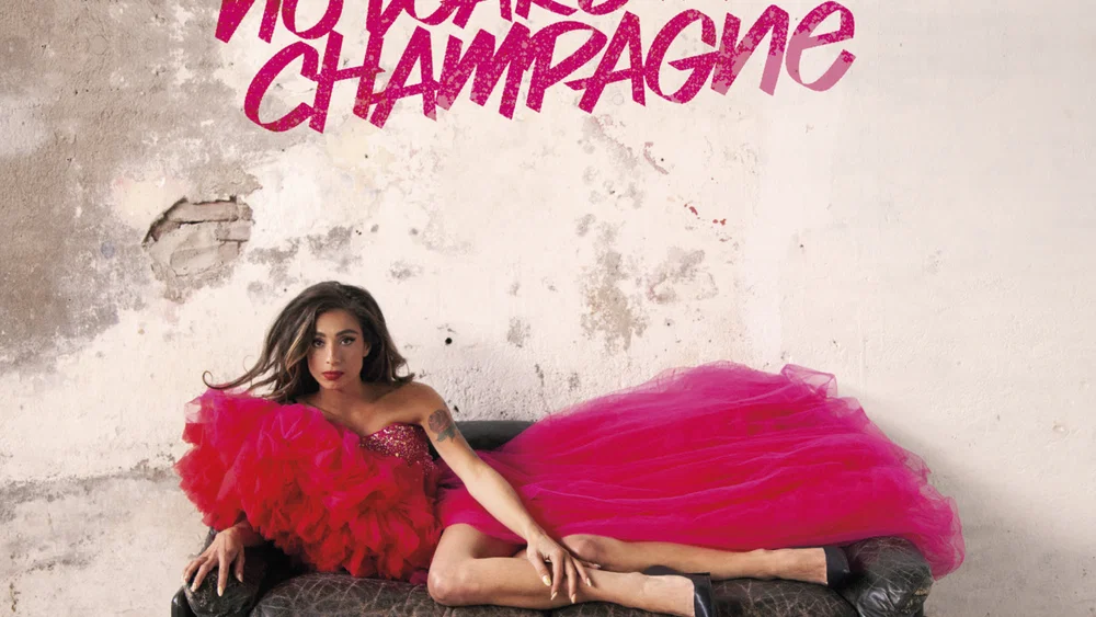 No Tears In My Champagne background