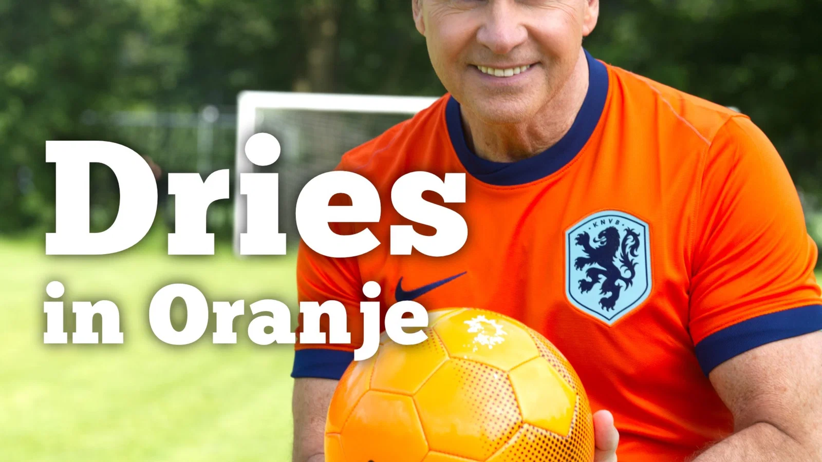 Dries in Oranje background