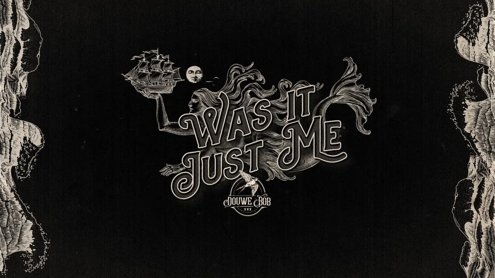 Was It Just Me - Lyric Video background