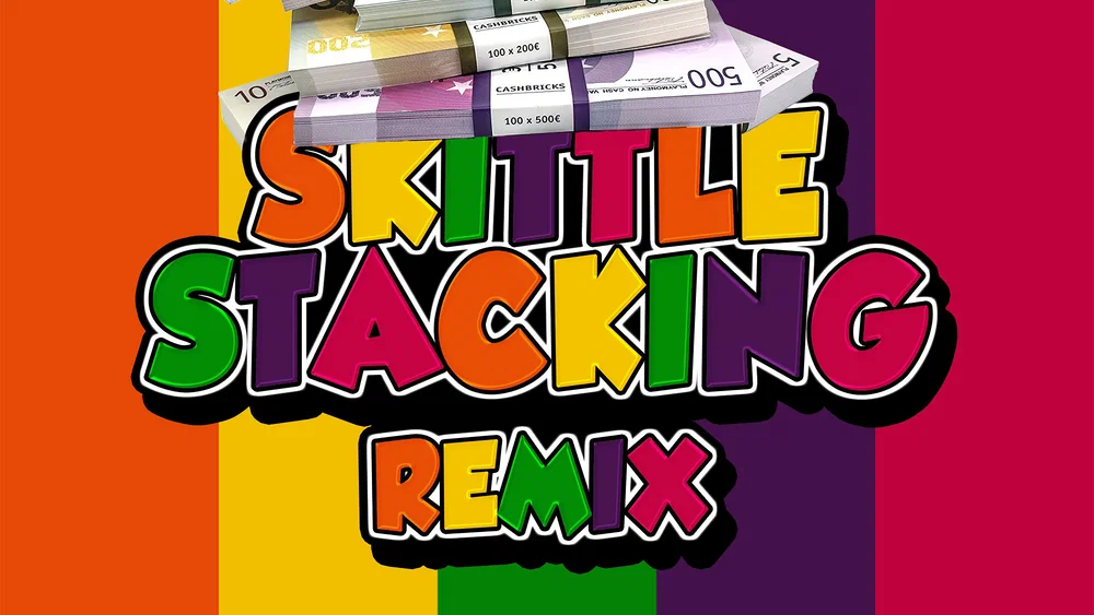 Skittle Stacking - Remix background