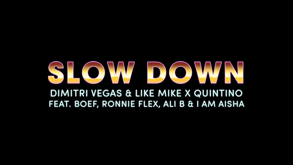 Slow Down background