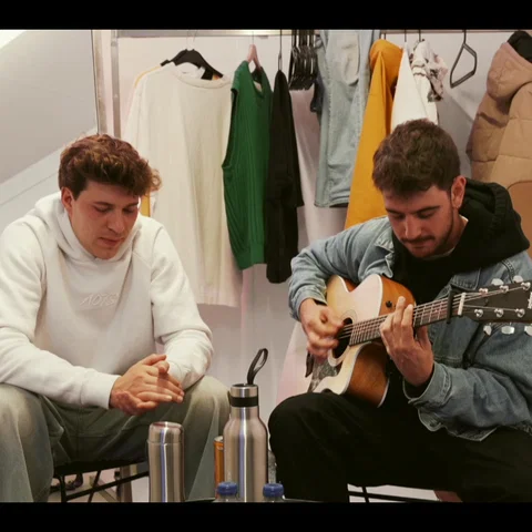 Kissing Strangers - Acoustic Backstage Version