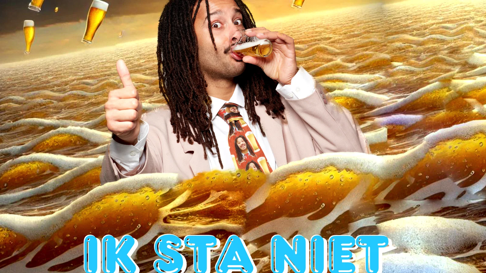 Ik Sta Niet Meer Droog background