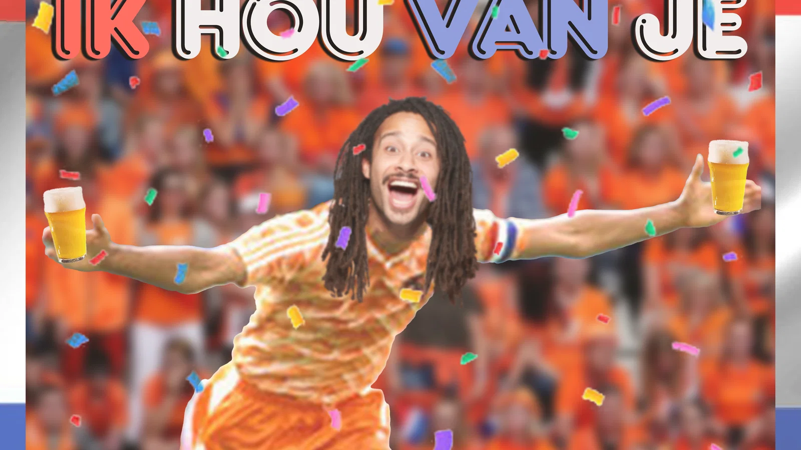 Oranje, Ik Hou Van Je (Pak Die Poen) background