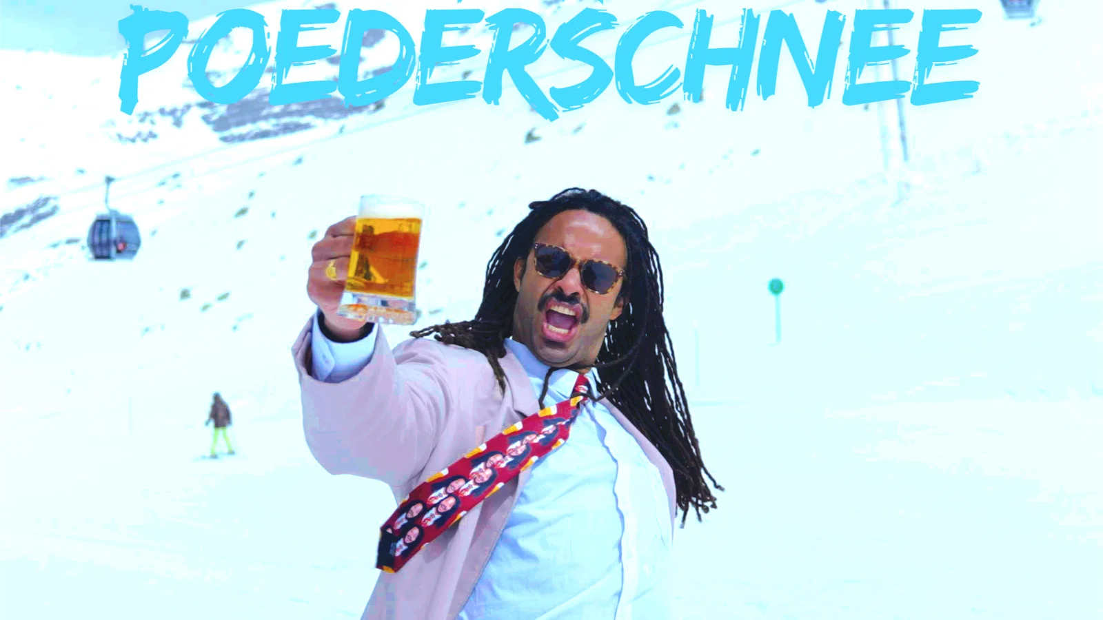 Poederschnee background