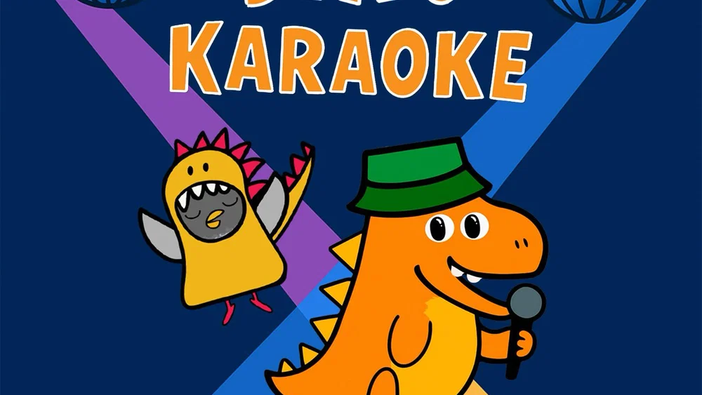 Dino Dingen: Dino Karaoke background