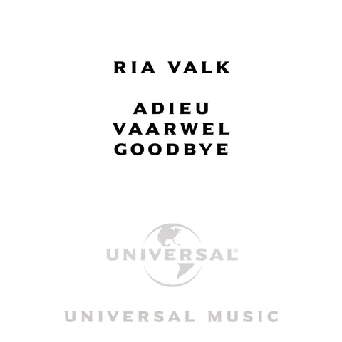 Adieu – Vaarwel - Goodbye