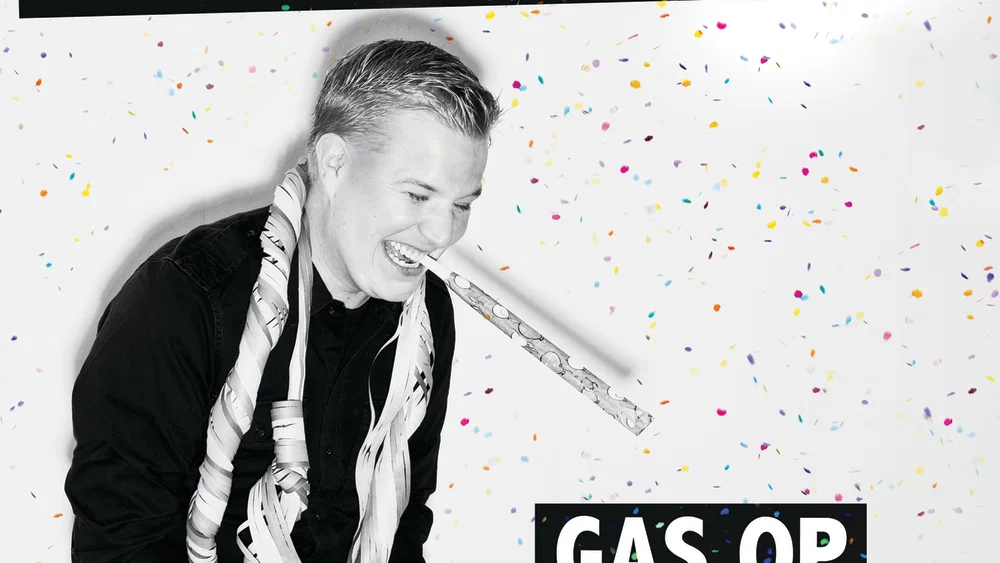 Gas Op Die Lollie background