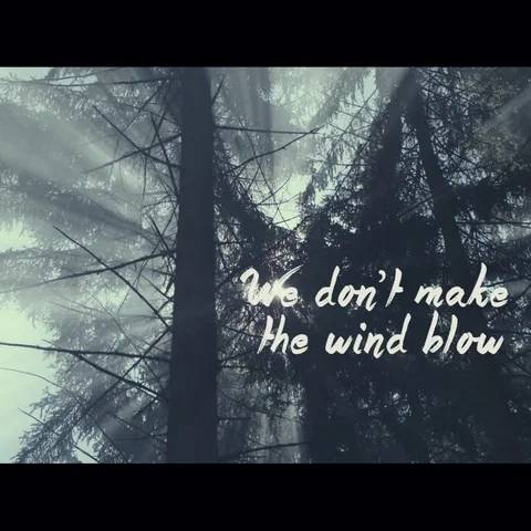We Don’t Make The Wind Blow - Lyric Video