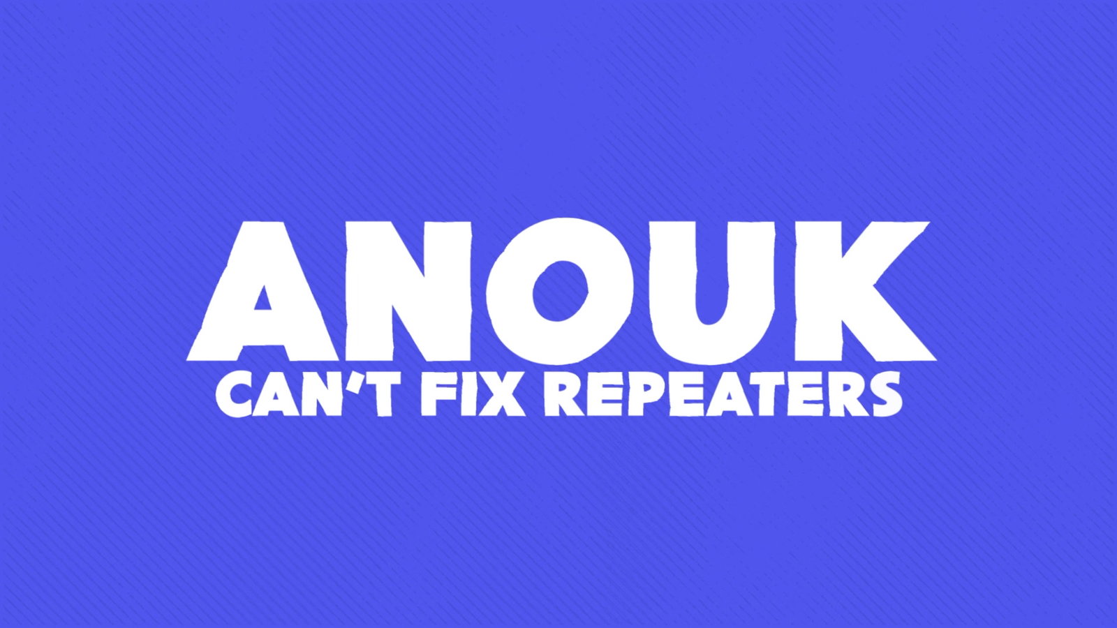 Can't Fix Repeaters - Lyric Video