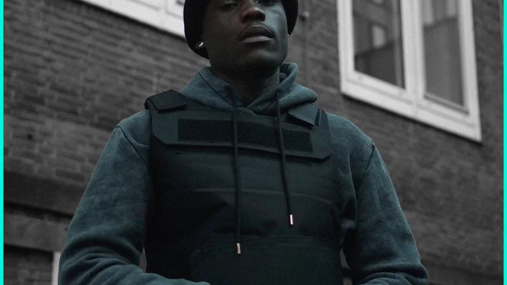 Violence background