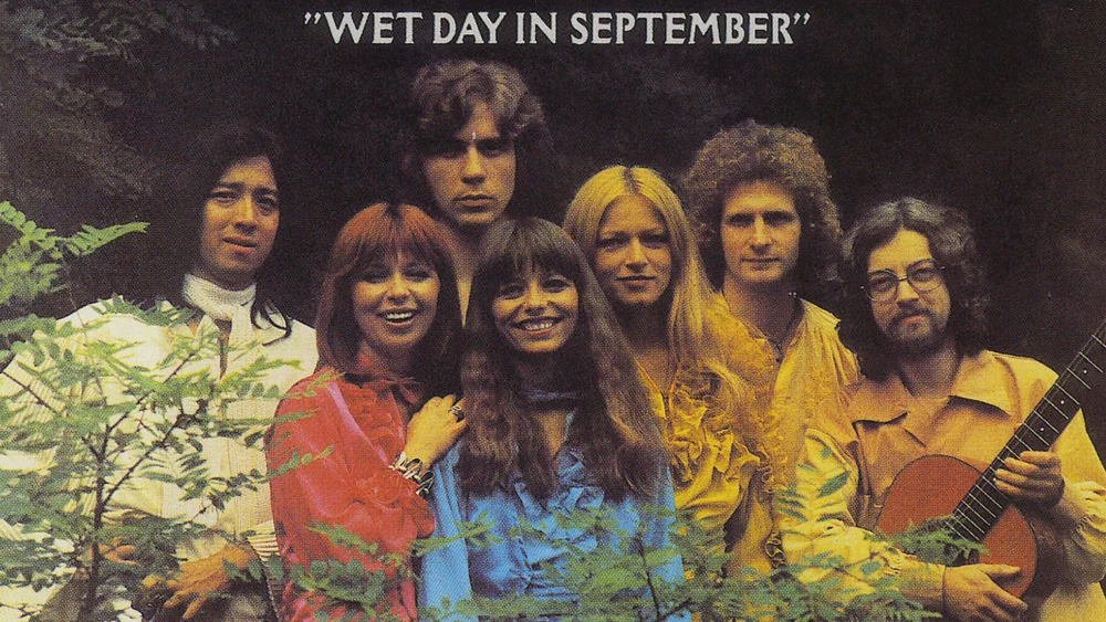 Wet Day In September background