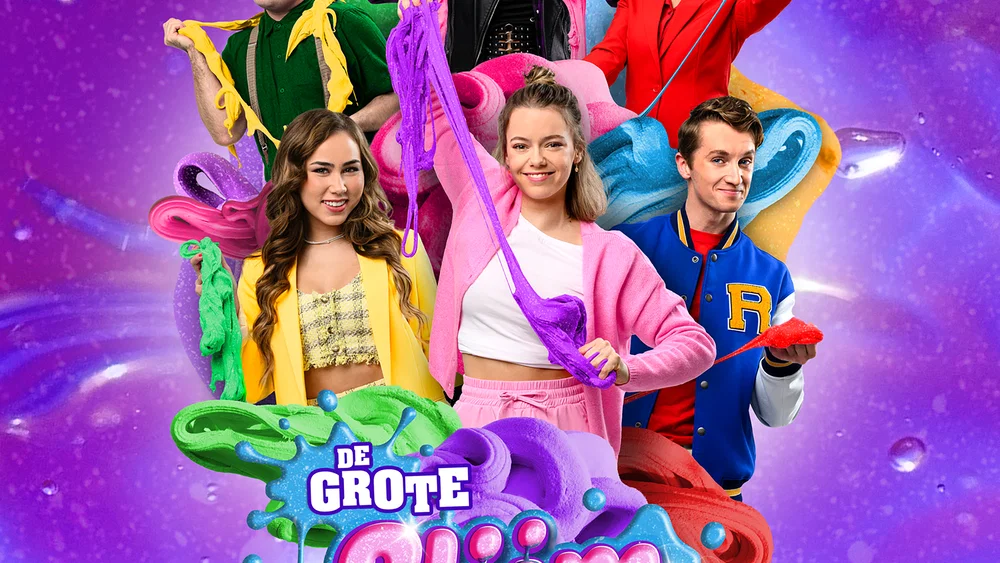 De Grote Slijmmusical - Cast Album background