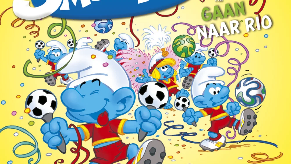 De Smurfen Gaan Naar Rio background