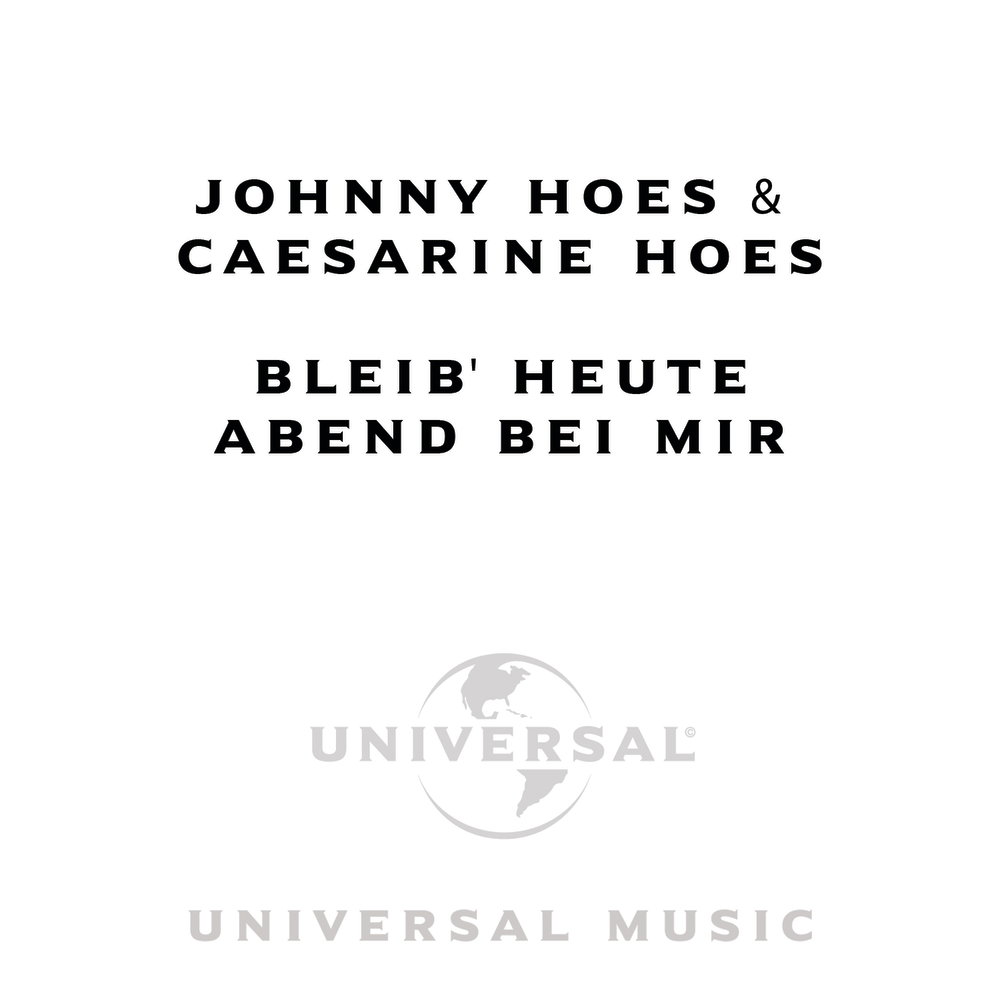 Bleib' Heute Abend Bei Mir