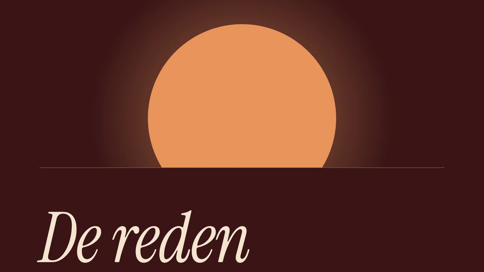 De Reden Dat Ik Leef background