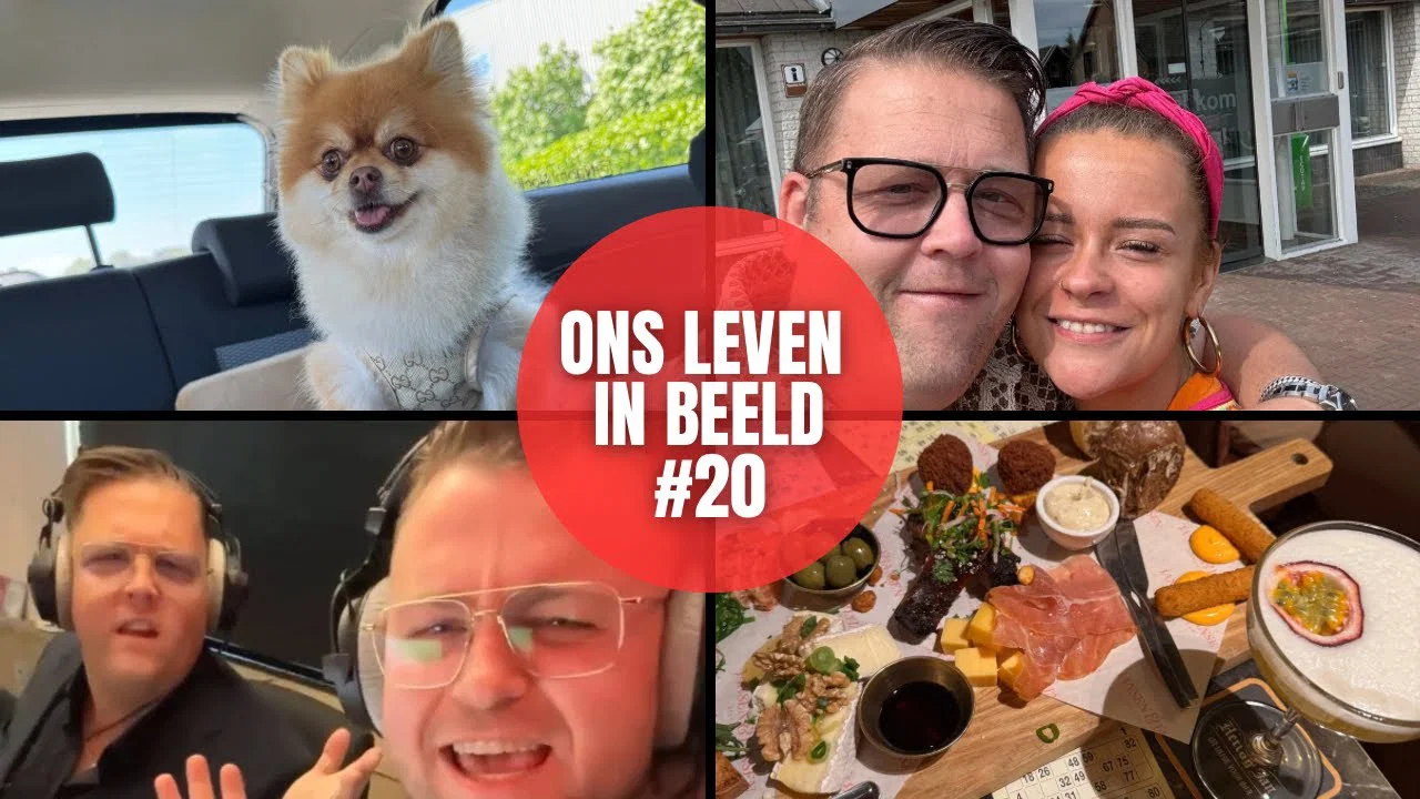 Vlog 20 | Wij Gaan In Ondertrouw & Presenteren Bij Radio NL background