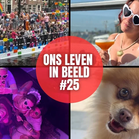 Vlog 25 | Gaypride, Vrijgezellenfeest Naomi & Teddy In Bad