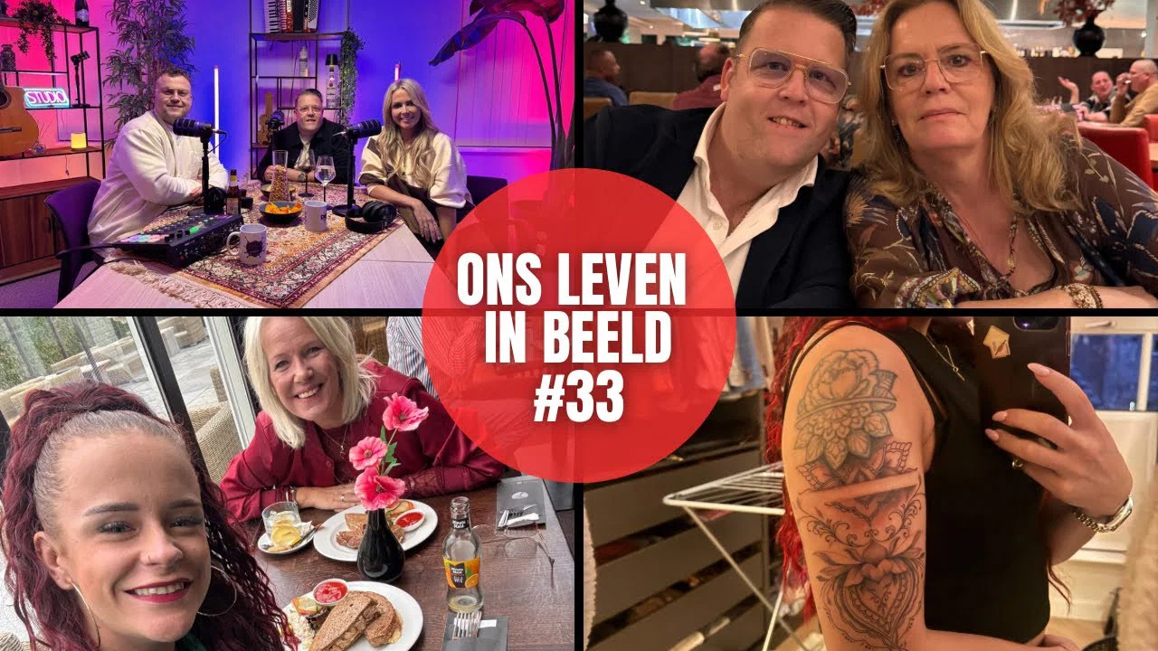 Vlog 33 | Podcast Opname, Nieuwe Tattoo & Content Maken background