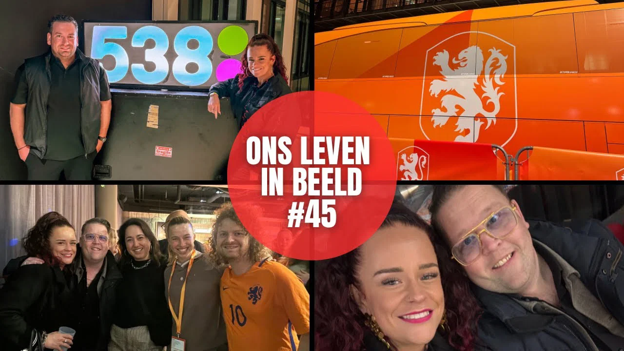 Vlog 45 | Voetbalwedstrijd Nederlandse Dames, Content Maken & Opnames background