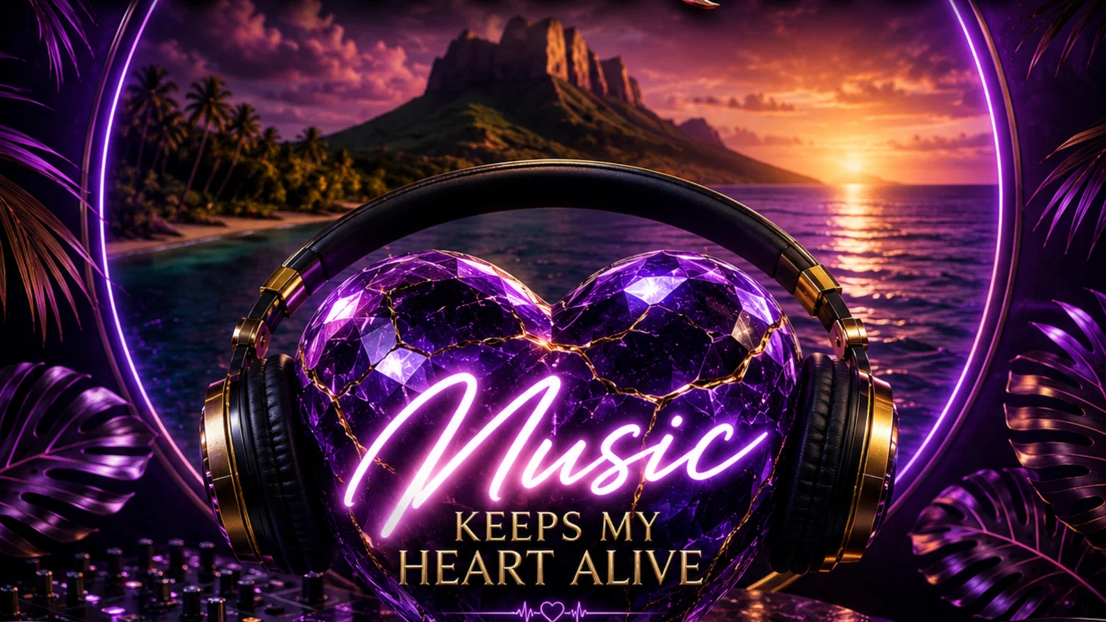 Music Keeps My Heart background