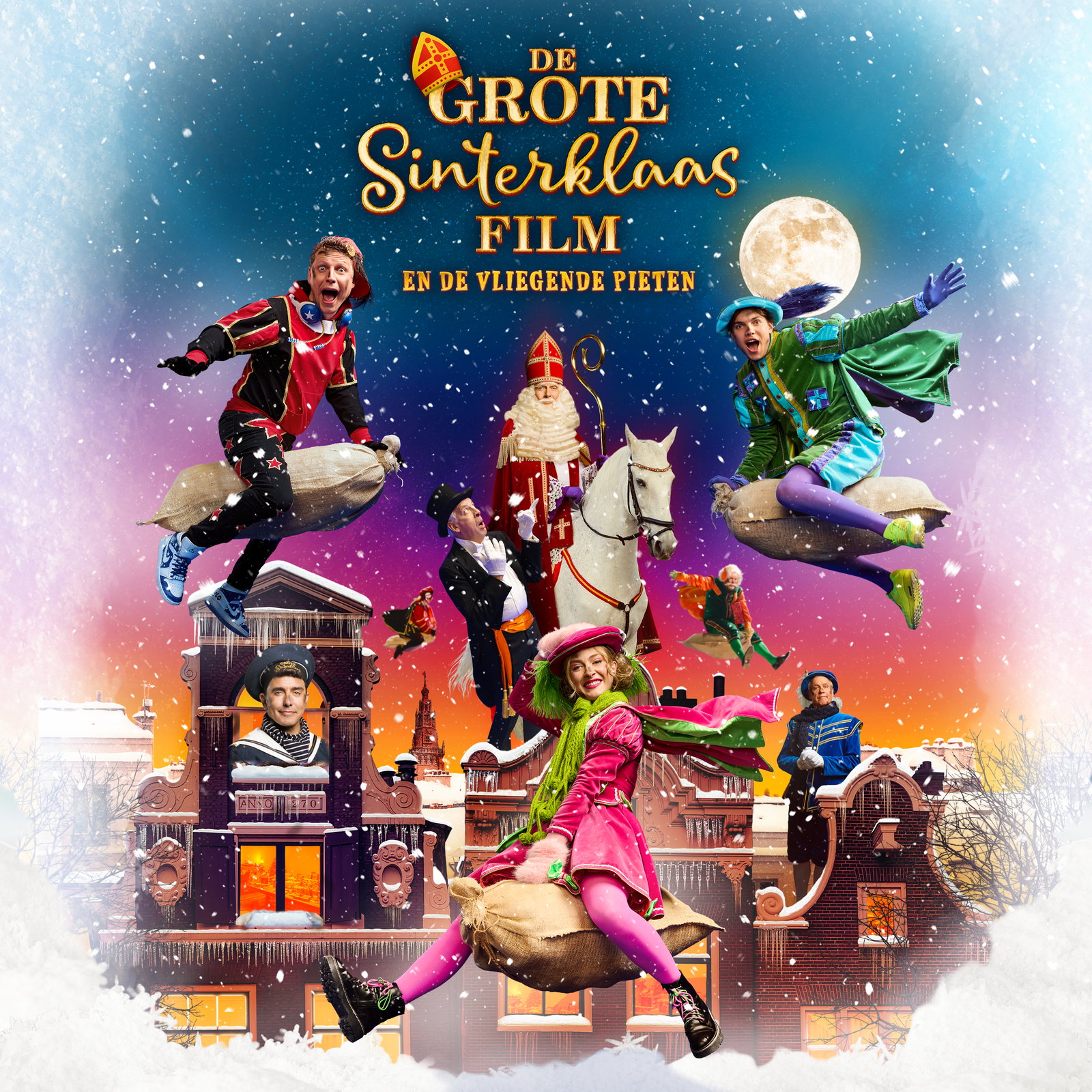 De Grote Sinterklaasfilm en de vliegende Pieten
