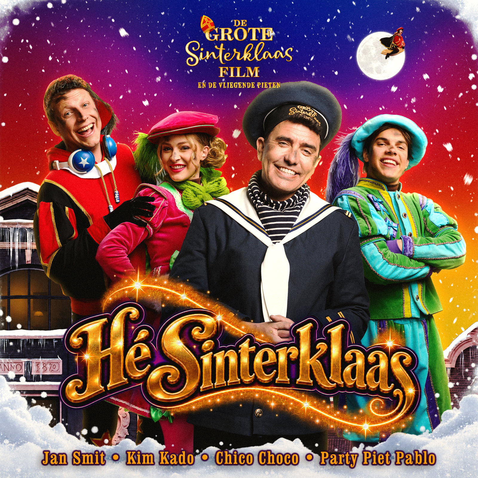 De Grote Sinterklaasfilm en de vliegende Pieten