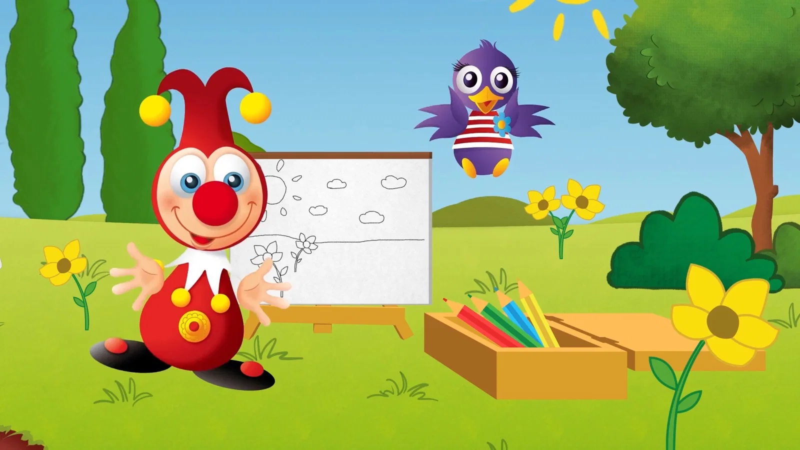 Kleuren background