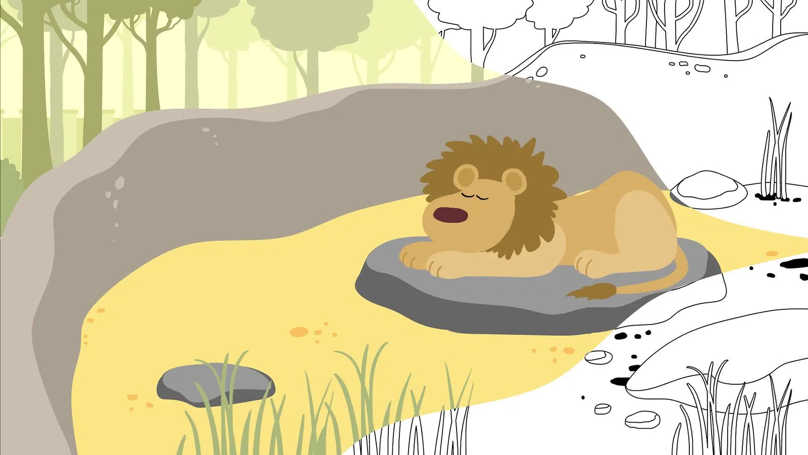 De Dierentuin background